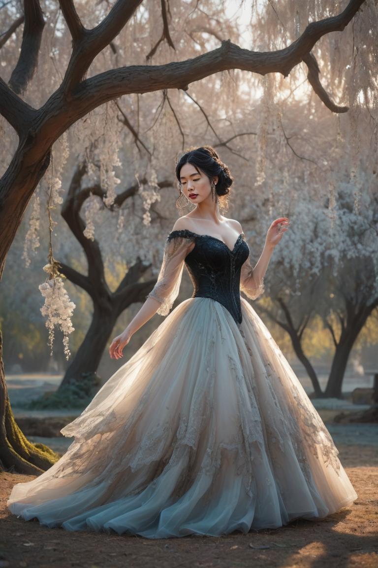 Photify AI prompt preview for Sweet-tree Gown pack - 240 - 2025-04-24T00:28:35.973Z