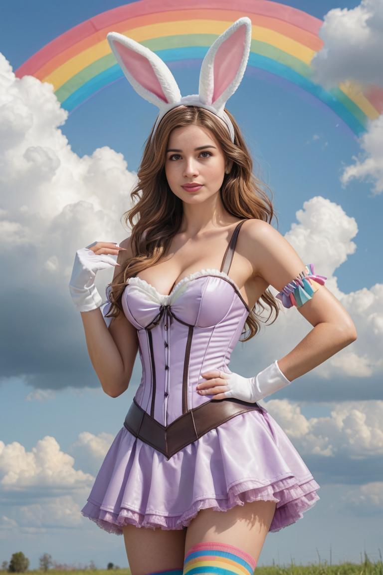 Photify AI prompt preview for Hot Easter Bunny pack - 240 - 2025-04-24T16:15:54.295Z
