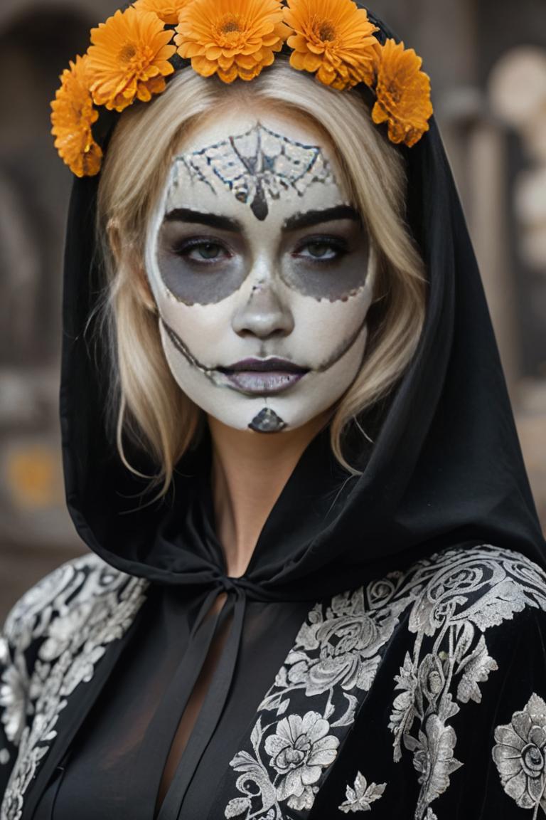 Photify AI prompt preview for Sugar Skull Visions pack - 240 - 2025-09-28T03:42:38.852Z