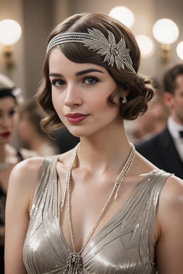 Photify AI prompt preview for Glamorous Flapper pack - 240 - 2025-05-09T03:59:01.127Z