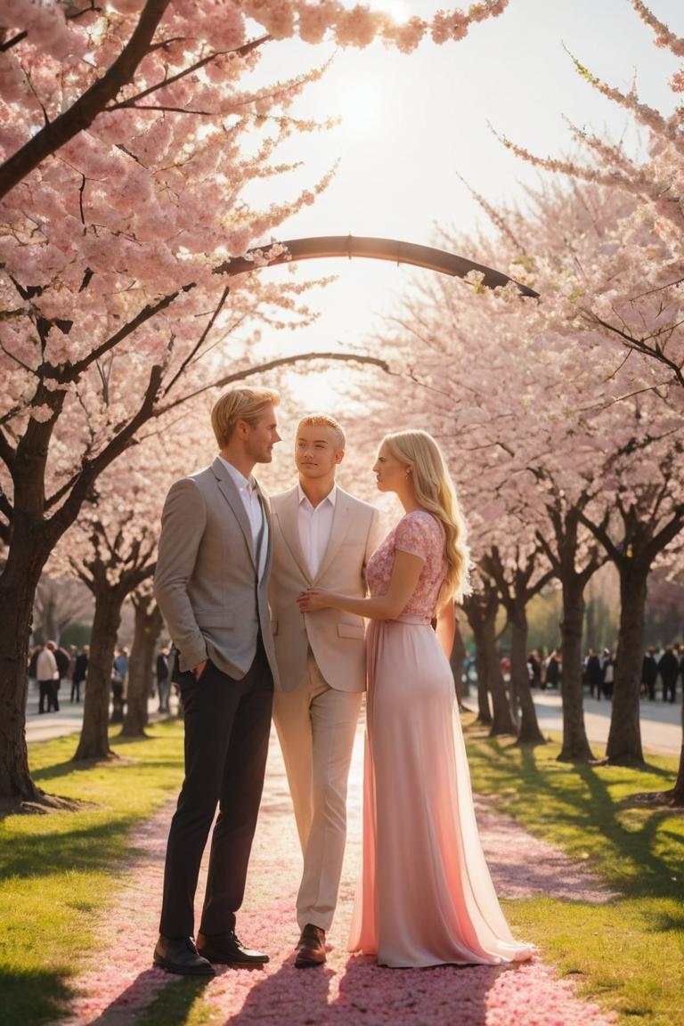 Photify AI prompt preview for Cherry Blossom Strolls pack - 240 - 2025-04-19T10:45:34.272Z