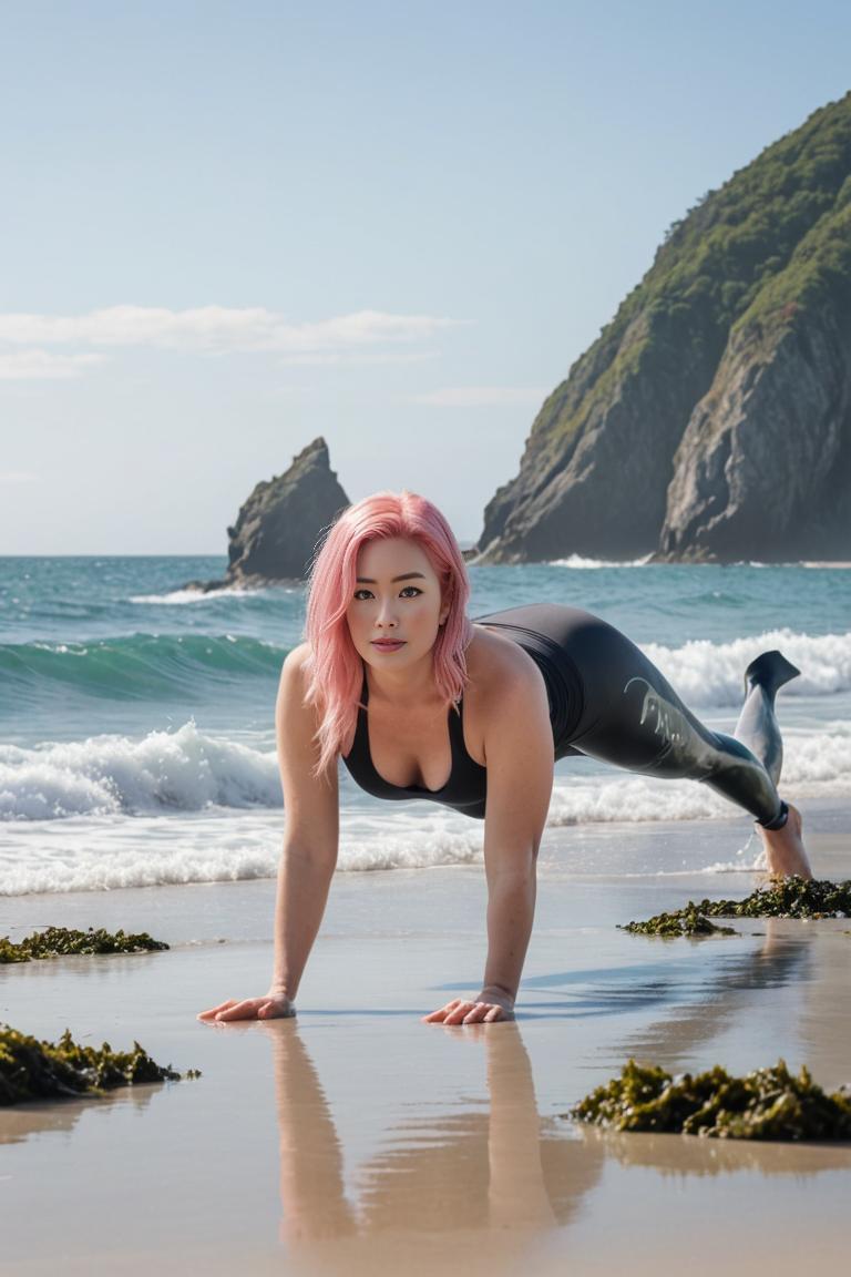 Photify AI prompt preview for Underwater Yoga pack - 240 - 2025-05-09T08:00:22.673Z