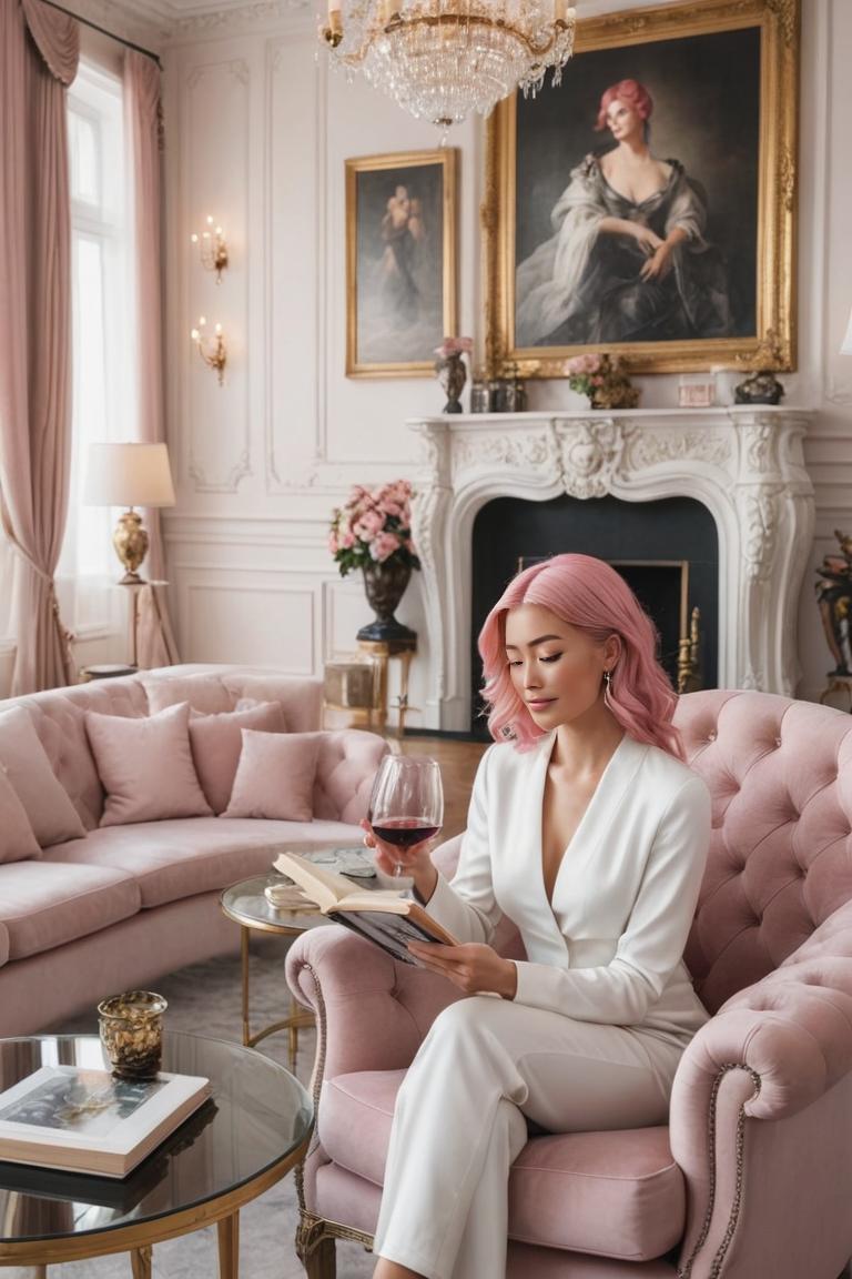 Photify AI prompt preview for Luxury Woman 🥂 pack - 240 - 2025-05-09T08:32:56.090Z