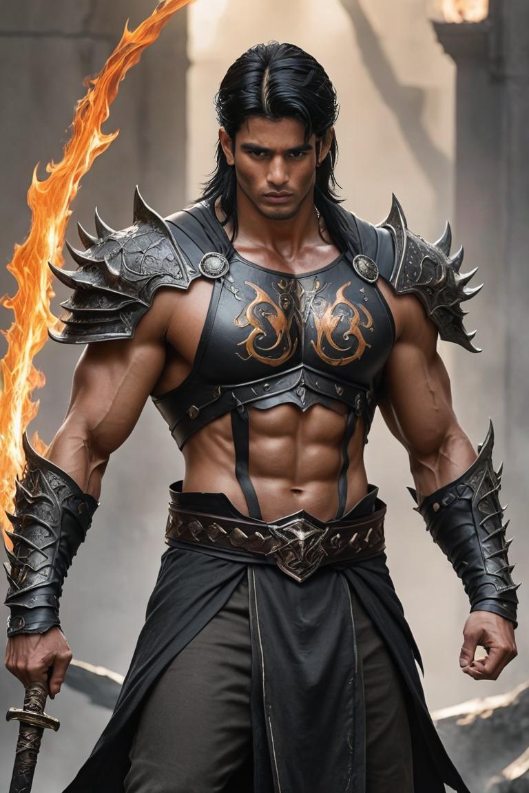 Photify AI prompt preview for Dark Gladiator pack - 240 - 2025-05-30T23:38:45.218Z