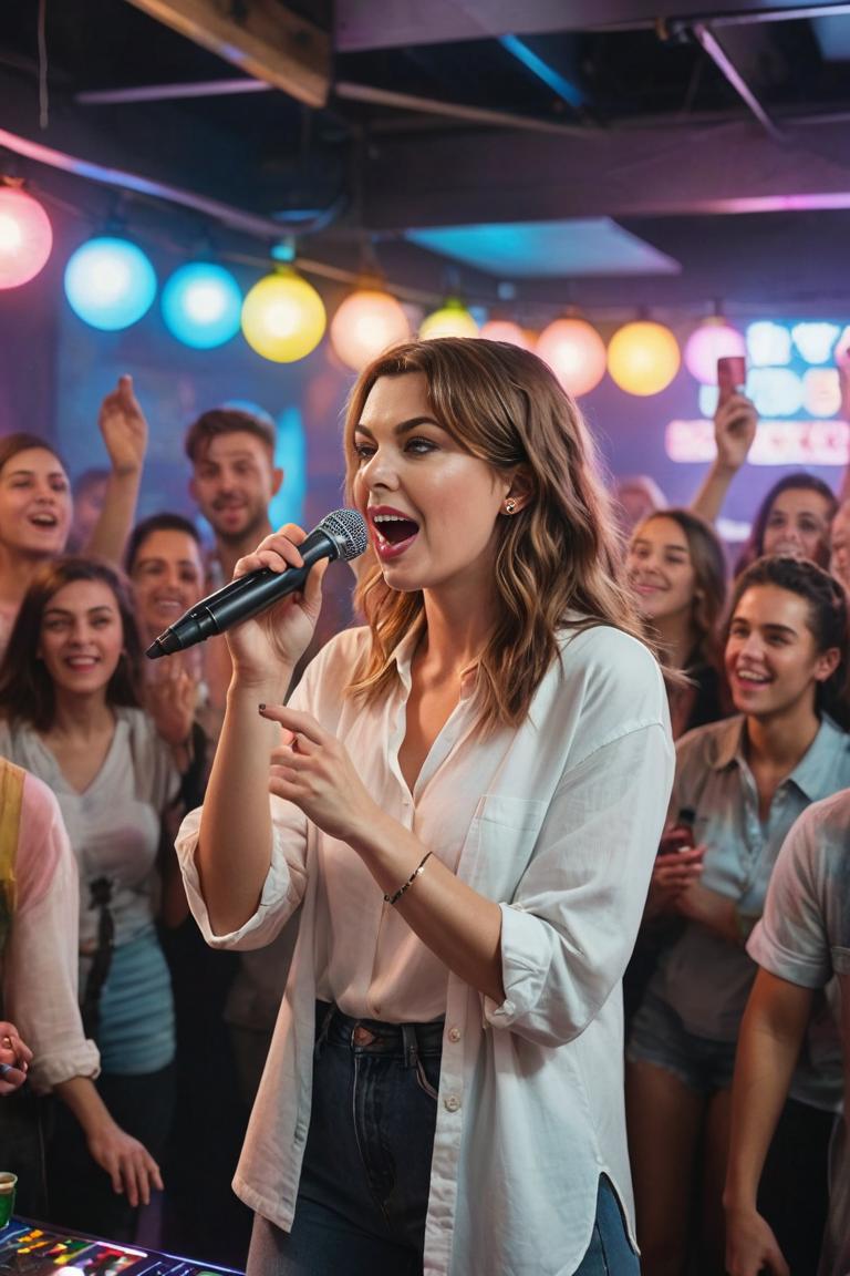 Photify AI prompt preview for Karaoke Nights pack - 240 - 2025-07-01T07:14:45.871Z