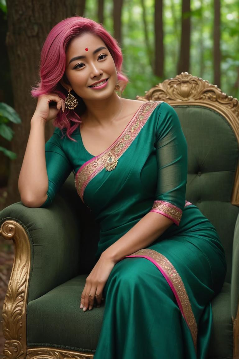 Photify AI prompt preview for Saree Flirty pack - 240 - 2025-05-09T04:33:58.119Z