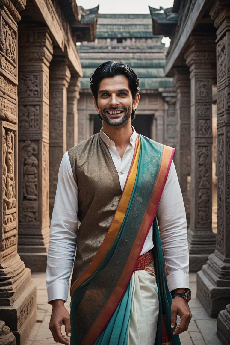 Photify AI prompt preview for Saree Soirée pack - 240 - 2025-04-19T12:16:31.604Z