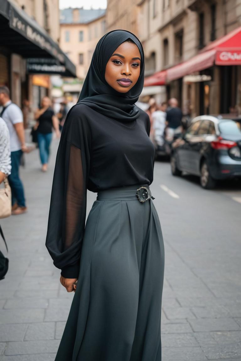 Photify AI prompt preview for Hott Hijabi pack - 240 - 2025-05-09T07:08:35.622Z