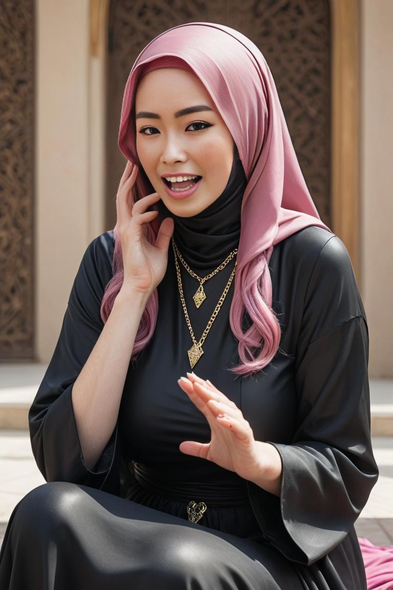 Photify AI prompt preview for Hijab Rich Girl V.3.1 pack - 240 - 2025-05-12T21:44:32.711Z