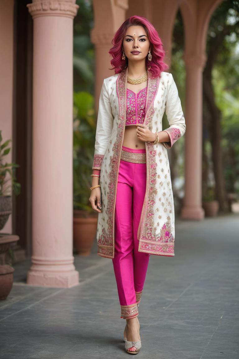 Photify AI prompt preview for Indian Woman (ethnic Dress) pack - 240 - 2025-05-31T00:39:36.826Z
