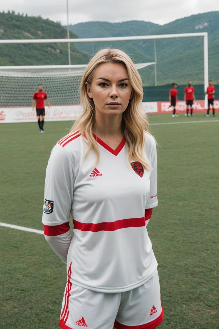 Photify AI prompt preview for Albanian Soccer Star pack - 240 - 2025-10-30T18:38:57.597Z