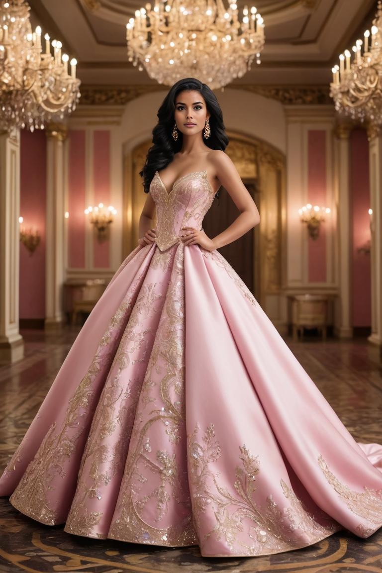 Photify AI prompt preview for Princess Dress pack - 240 - 2025-04-26T20:11:37.282Z