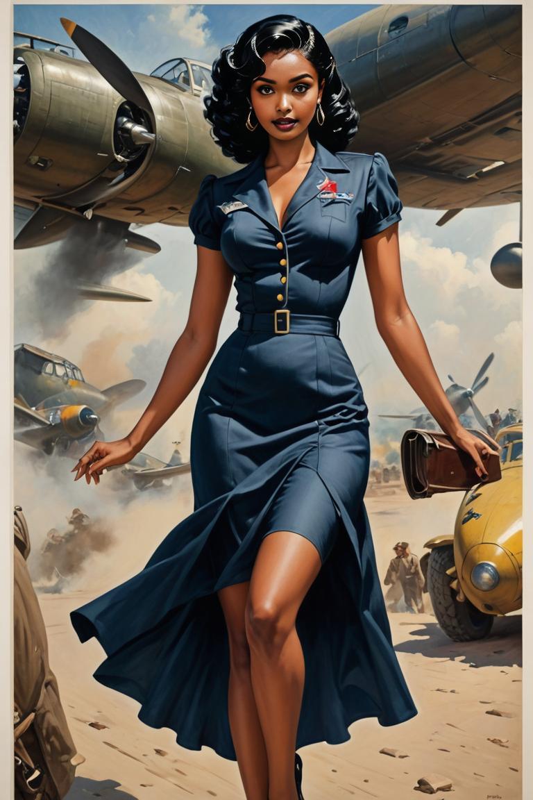 Photify AI prompt preview for World War 2 Pinup Girls pack - 240 - 2025-07-13T20:12:10.792Z