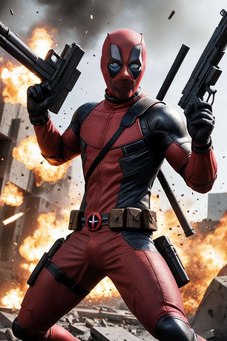Photify AI prompt preview for Deadpool pack - 240 - 2025-04-26T21:26:29.131Z