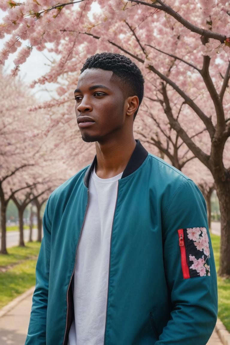 Photify AI prompt preview for Cherry Blossom Strolls pack - 240 - 2025-04-19T10:45:34.272Z