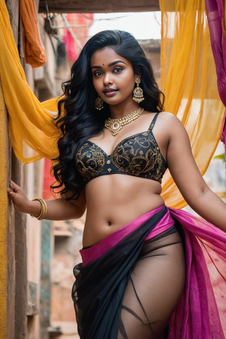 Photify AI prompt preview for Desi Sari 🥻 pack - 240 - 2025-04-27T16:11:51.071Z