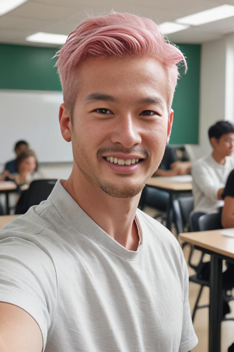 Photify AI prompt preview for Selfie Student pack - 240 - 2025-05-09T06:53:02.517Z