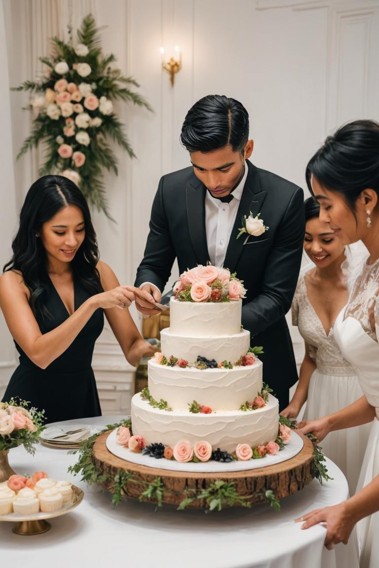Photify AI prompt preview for Wedding Cake Moments pack - 240 - 2025-04-18T19:23:57.427Z