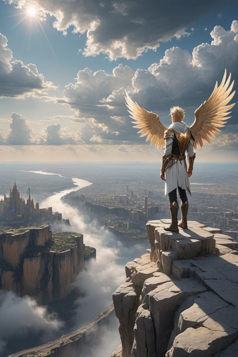 Photify AI prompt preview for Heavenly Defender pack - 240 - 2025-05-31T00:09:04.780Z