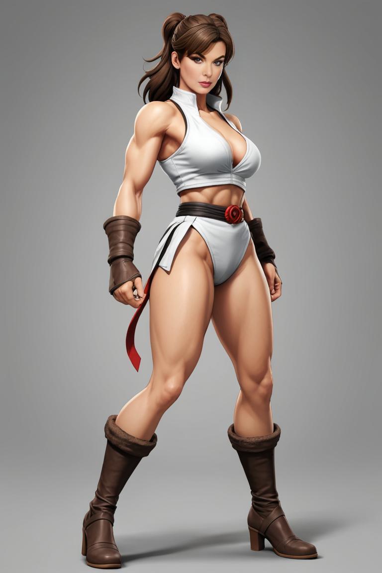 Photify AI prompt preview for Street Fighter (female) pack - 240 - 2025-05-09T06:05:16.617Z