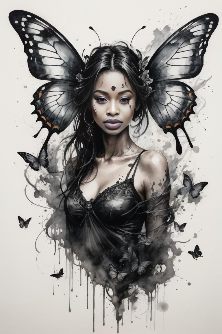 Photify AI prompt preview for Butterfly Fly Away pack - 240 - 2025-04-21T10:39:37.312Z