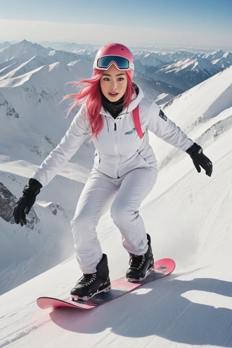 Photify AI prompt preview for Extreme Snowboarding pack - 240 - 2025-05-31T00:10:04.369Z