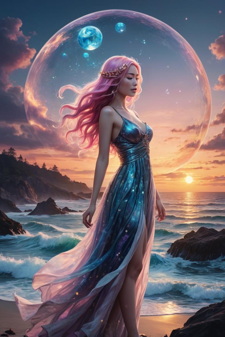 Photify AI prompt preview for Female Fantasy Style pack - 240 - 2025-05-09T08:02:22.717Z