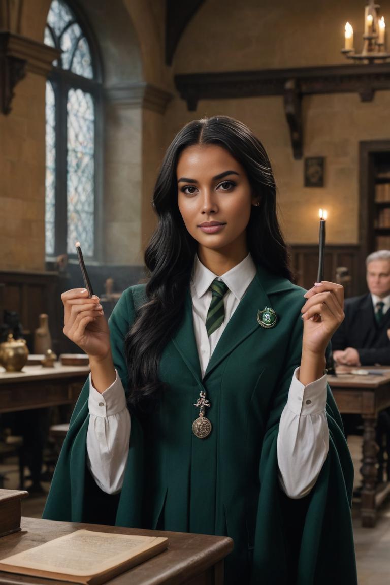 Photify AI prompt preview for Slytherin Students pack - 240 - 2025-05-31T00:06:06.199Z
