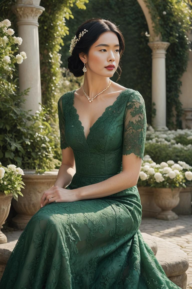 Photify AI prompt preview for Elegance In Green pack - 240 - 2025-04-20T16:02:27.568Z