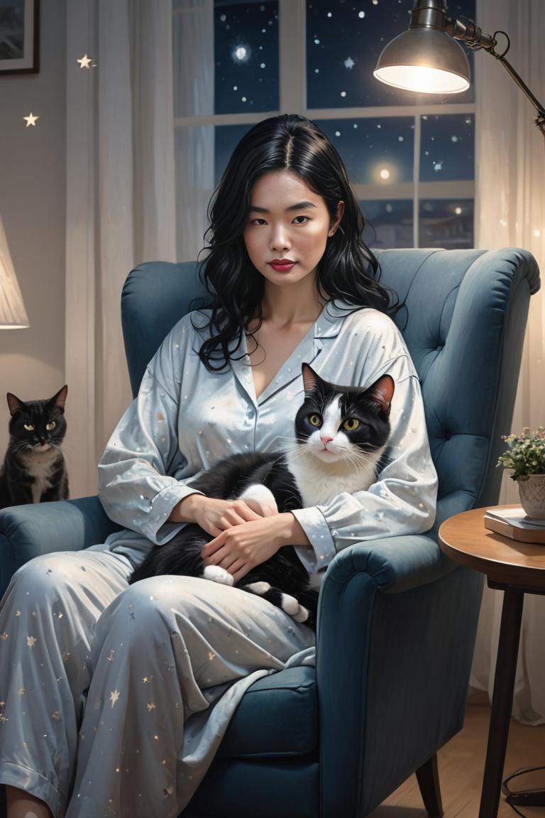 Photify AI prompt preview for Pajama Comfort pack - 240 - 2025-08-24T00:14:13.666Z