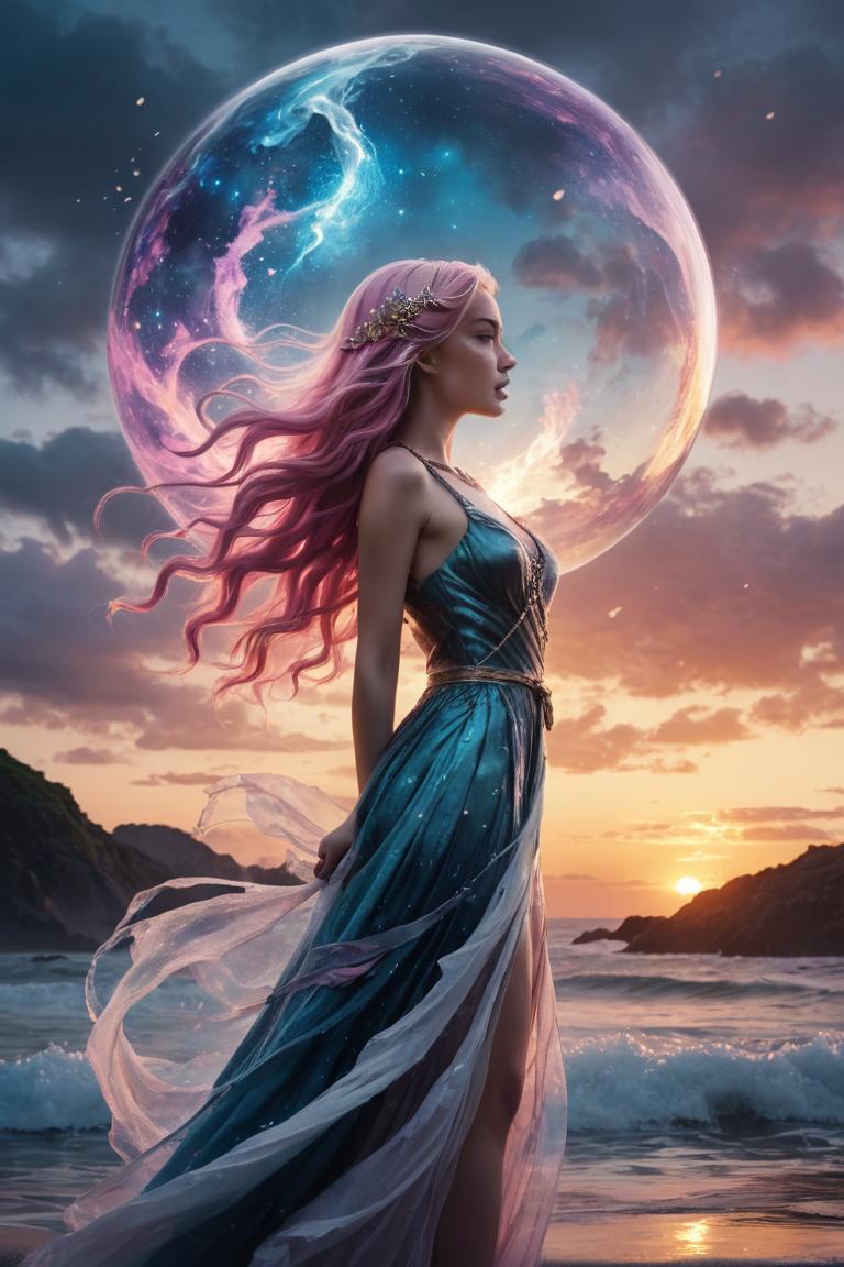 Photify AI prompt preview for Female Fantasy Style pack - 240 - 2025-05-09T08:02:22.717Z