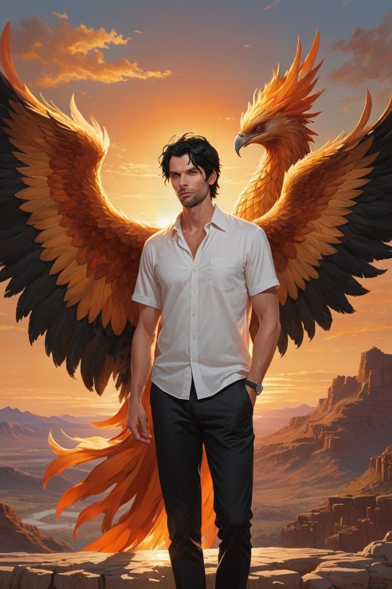 Photify AI prompt preview for Rising As The Firey Phoenix pack - 240 - 2025-04-26T18:10:46.390Z