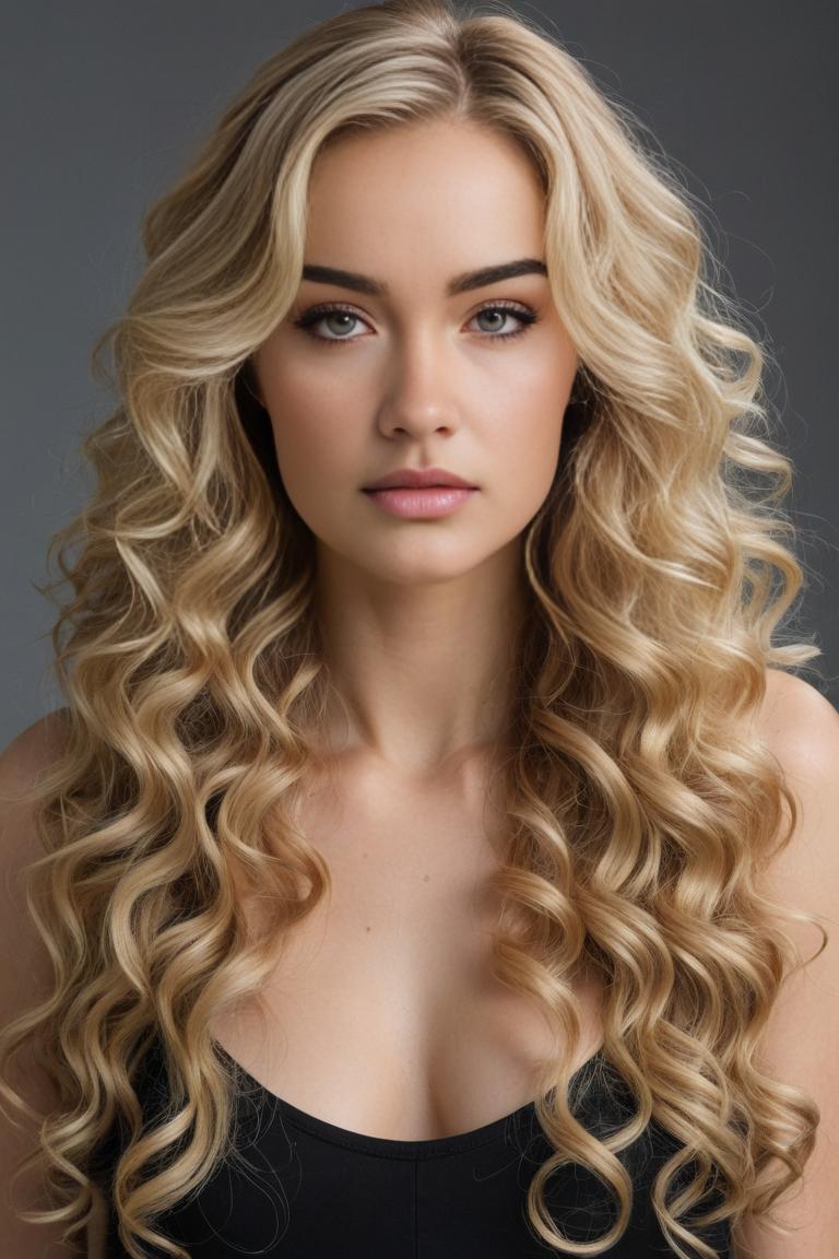 Photify AI prompt preview for Curly Haired Beauty pack - 240 - 2025-04-26T21:46:06.361Z