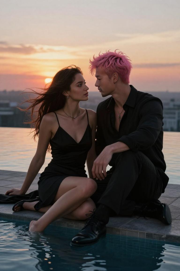 Photify AI prompt preview for Luxury Sunset Duo pack - 240 - 2026-08-03T05:02:21.781Z