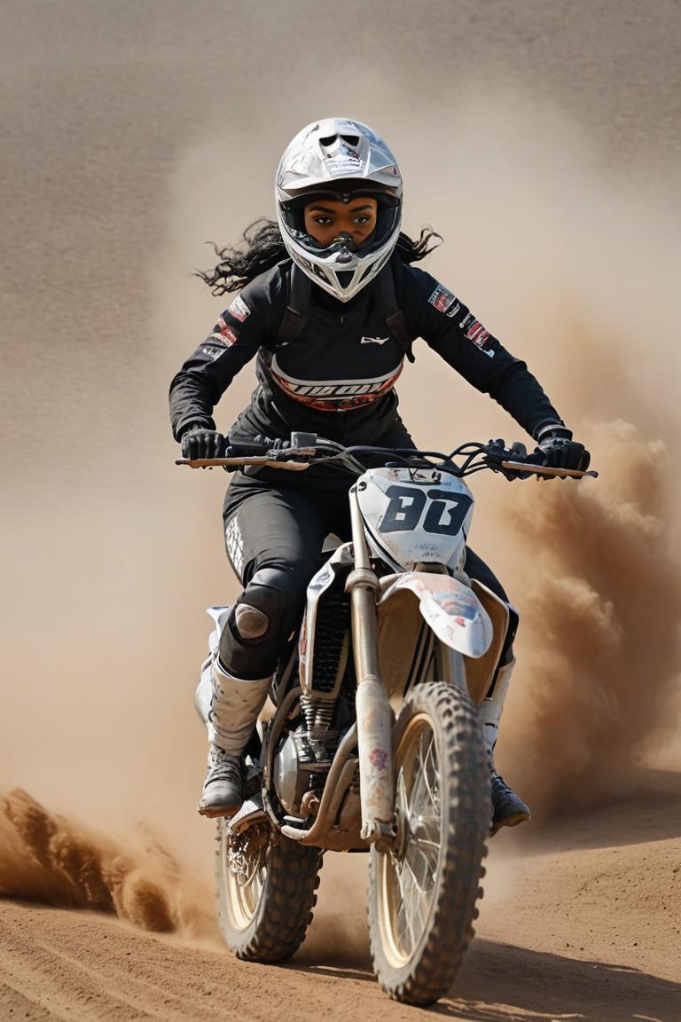 Photify AI prompt preview for Dirt Bike Diva pack - 240 - 2025-06-19T09:45:51.043Z