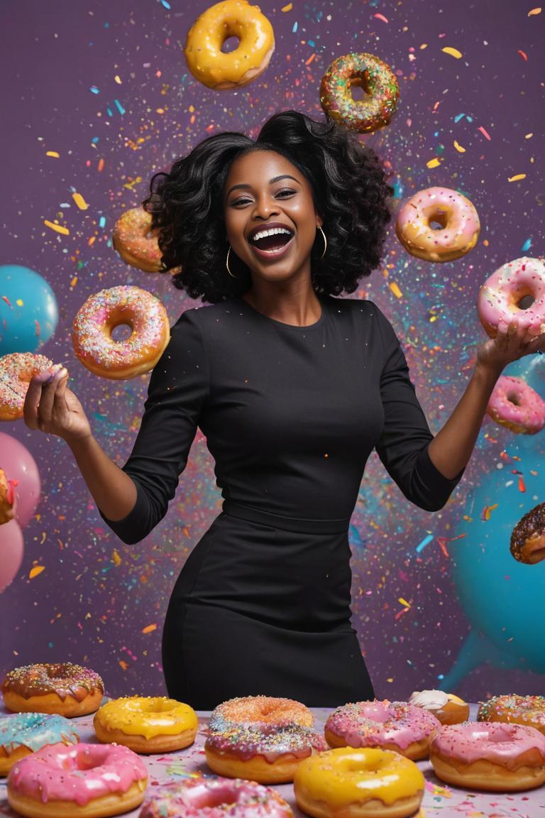 Photify AI prompt preview for Sexy Crazy Donuts 🍩 pack - 240 - 2025-05-31T00:36:07.478Z