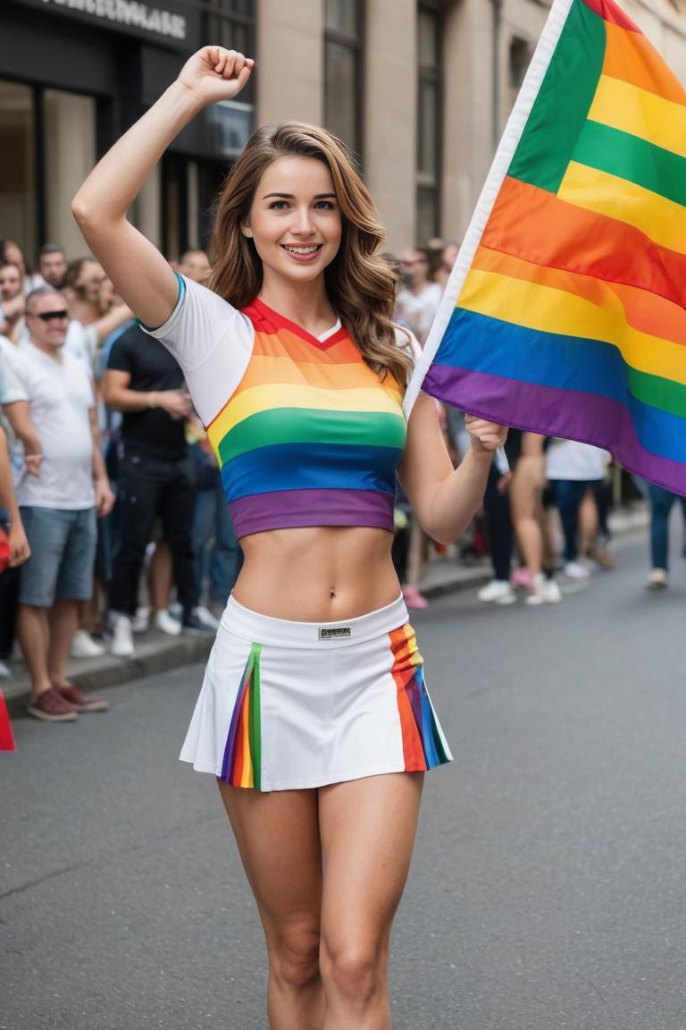 Photify AI prompt preview for Cheerleading Uniform Colors pack - 240 - 2025-04-20T17:18:41.147Z