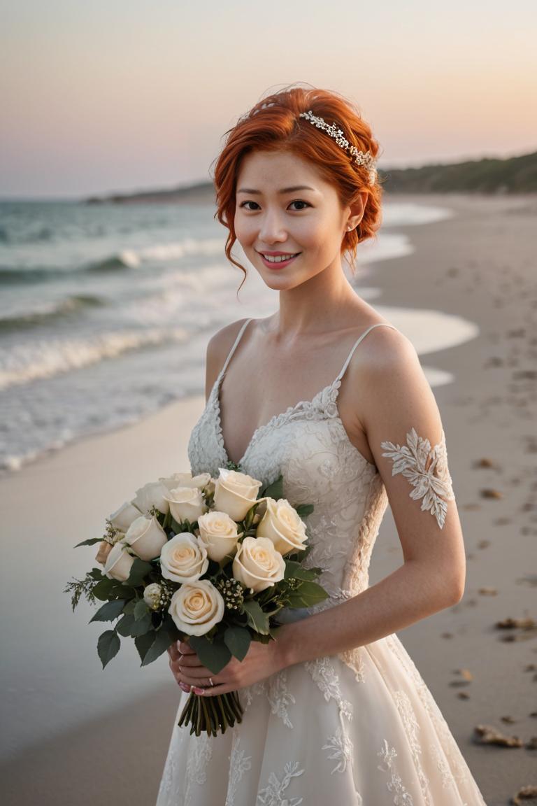Photify AI prompt preview for Sunset Bride pack - 240 - 2025-05-23T04:19:09.668Z