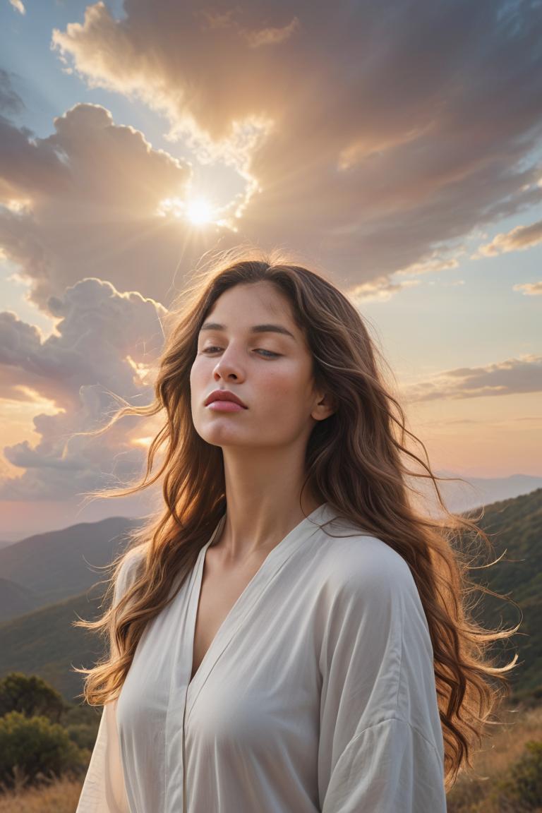 Photify AI prompt preview for Sunrise Goddess pack - 240 - 2025-05-31T00:15:11.724Z