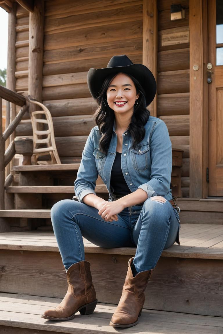 Photify AI prompt preview for Wild West Wardrobe pack - 240 - 2025-10-23T21:18:18.603Z