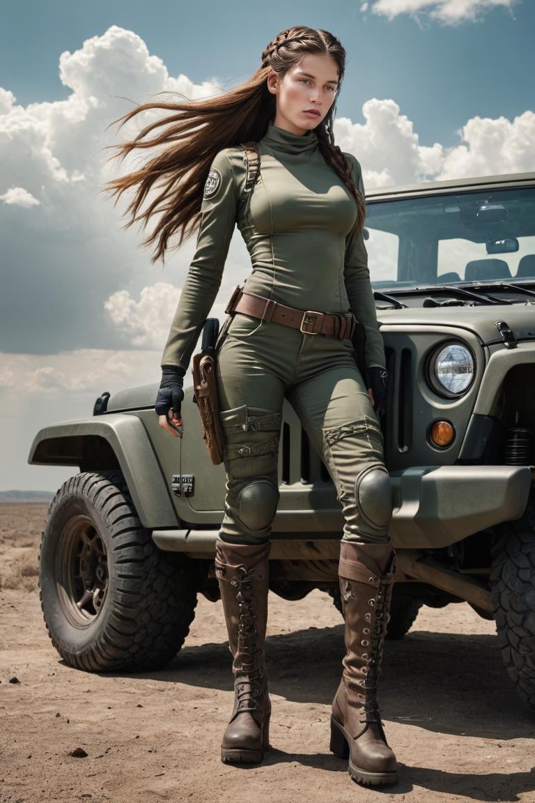 Photify AI prompt preview for Soldier Girl pack - 240 - 2025-05-31T00:39:37.165Z