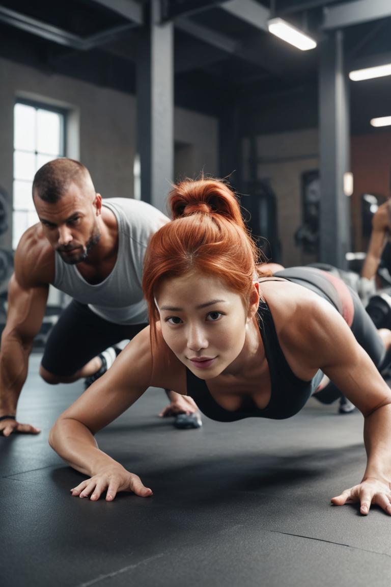 Photify AI prompt preview for Gym Couples pack - 240 - 2025-04-24T15:59:54.497Z