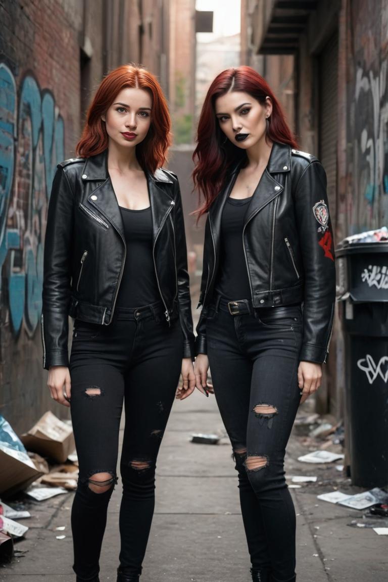 Photify AI prompt preview for Rock Rebel Duo pack - 240 - 2025-04-24T16:12:02.220Z