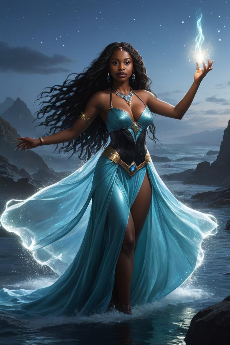 Photify AI prompt preview for Girl Sorceress pack - 240 - 2025-05-31T00:38:16.405Z