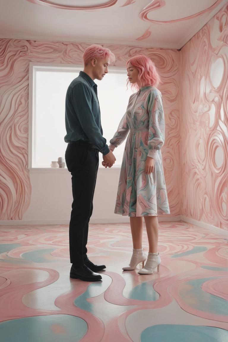 Photify AI prompt preview for Surreal Couple Moments pack - 240 - 2025-12-25T01:09:20.017Z