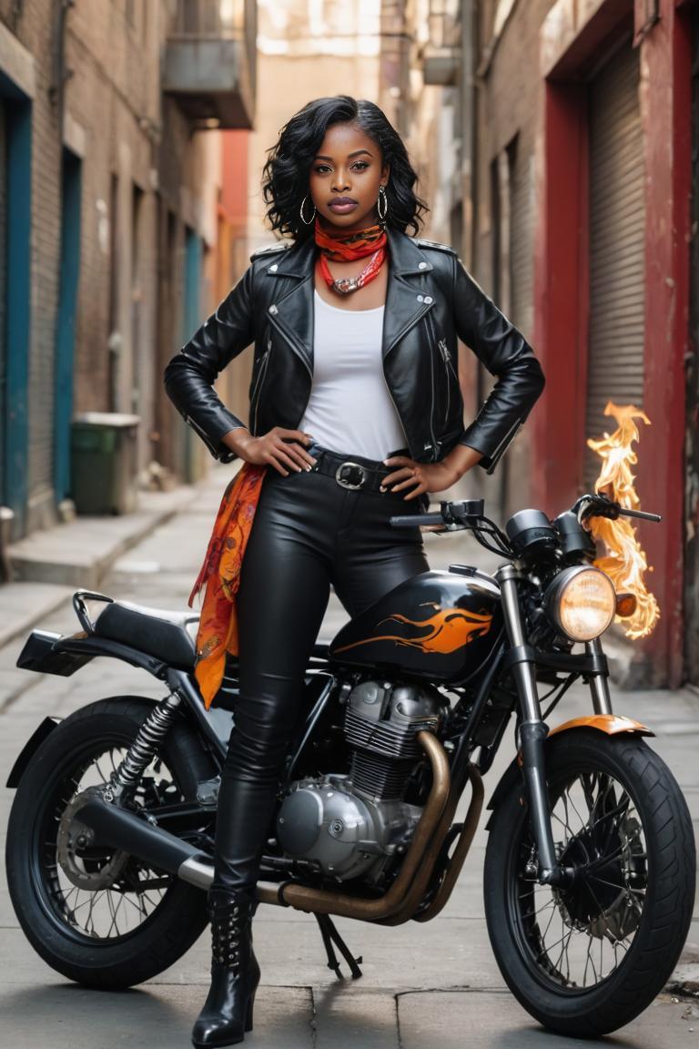 Photify AI prompt preview for Biker Queen pack - 240 - 2025-05-20T07:17:08.393Z