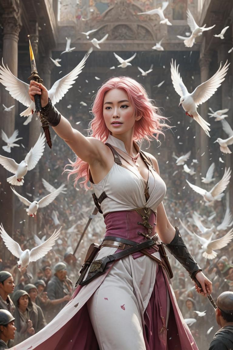 Photify AI prompt preview for Queen Of Doves pack - 240 - 2025-06-23T09:05:41.764Z