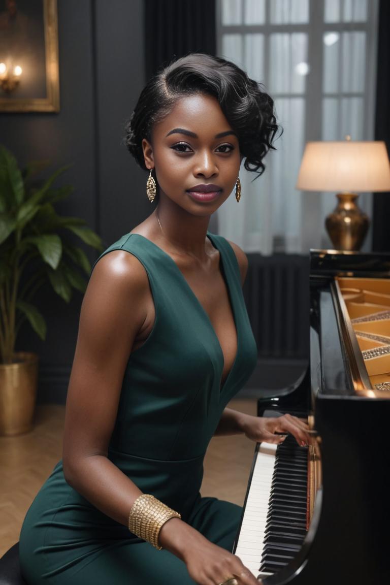 Photify AI prompt preview for Luxury Woman 🥂 pack - 240 - 2025-05-09T08:32:56.090Z
