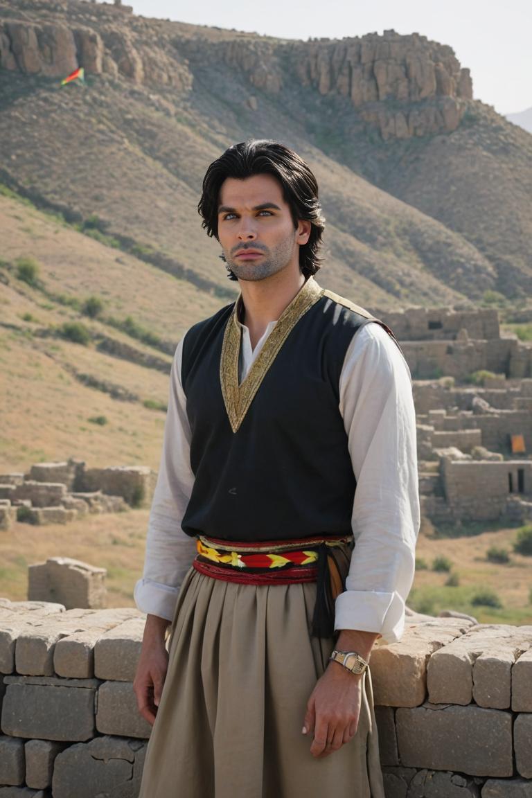Photify AI prompt preview for Kurdish Warrior pack - 240 - 2025-06-22T12:00:41.319Z