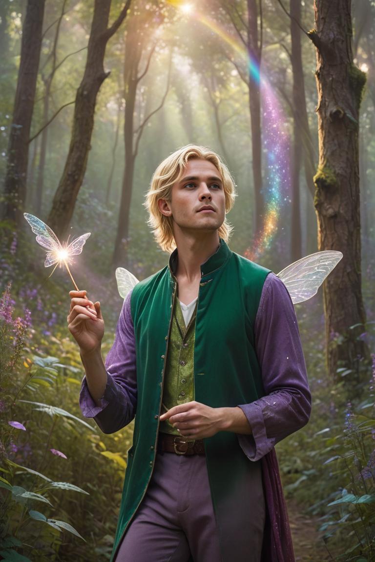 Photify AI prompt preview for Enchanted Pixie pack - 240 - 2025-04-27T07:44:37.398Z